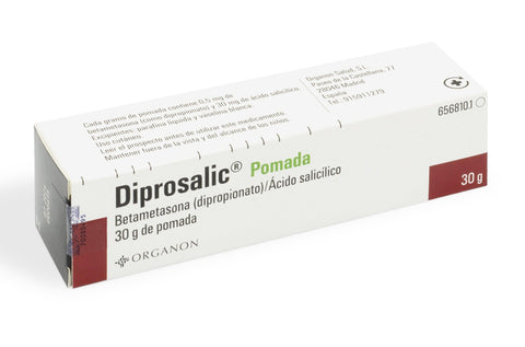 Pomada Dipropionato de Betametasona 0,50mg/g + Ácido Salicílico 30mg/g Pomada 30g EMS Genérico - MEUBRASILONLINE