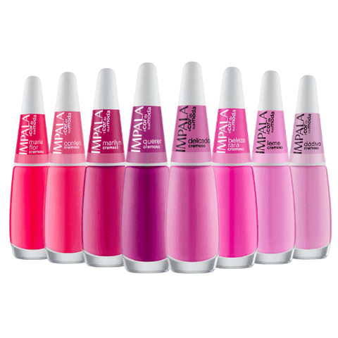 Impala Nail Polishes Your Fashion Color Collection - Creamy