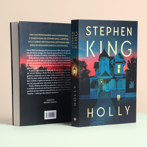Livro Holly - Stephen King - Capa Comum