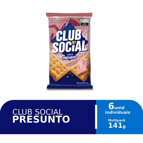 Club Social Ham Biscuit 141g