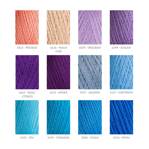 Anne Círculo Yarns 500m - Unit - Colors