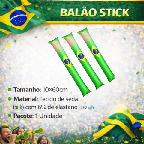Brazil Fan Accessories Kit Complete World Cup Games