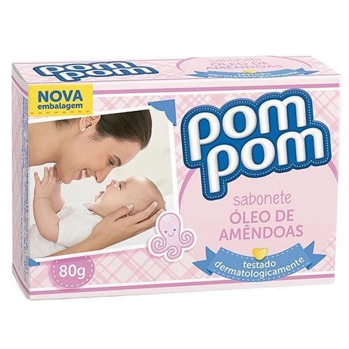 Sabonete Infantil Oleo de Amendoas Pom Pom 80g - MEUBRASILONLINE