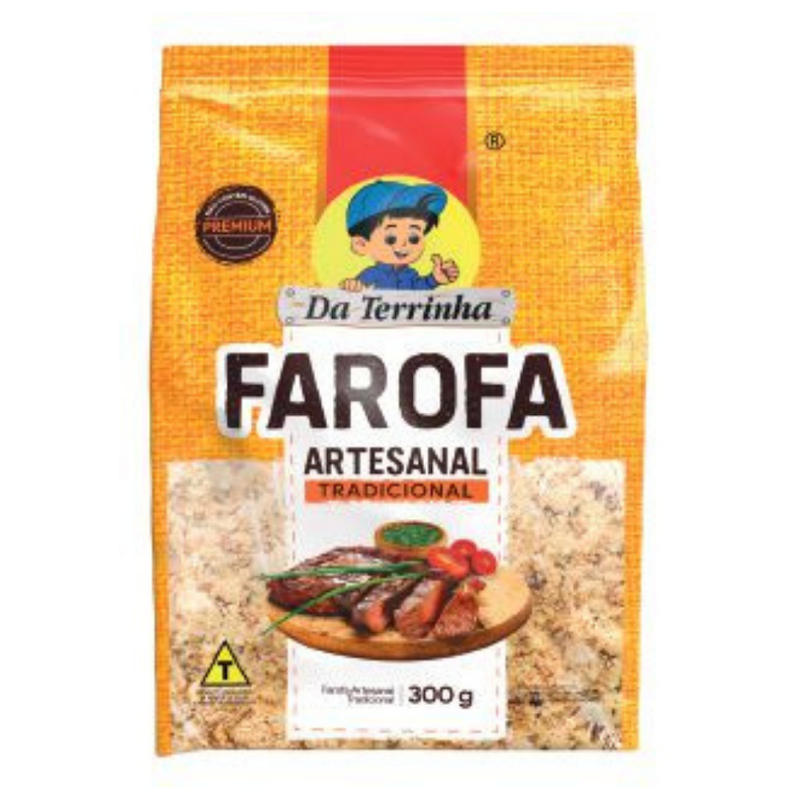 FAROFA ARTESANAL DA TERRINHA TRADICIONAL 300G