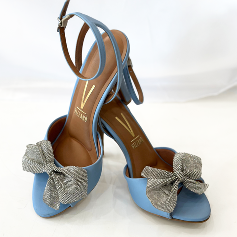 Vizzano 6249-1004 High Heel Sandal in Heavenly Blue