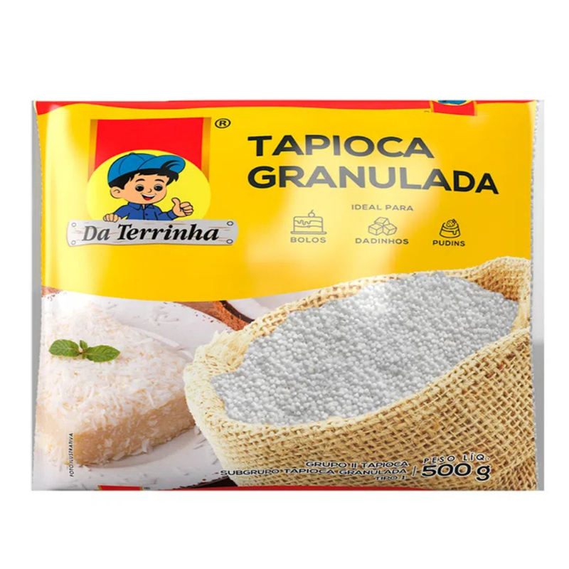 TAPIOCA DA TERRINHA GRANULADA 500G