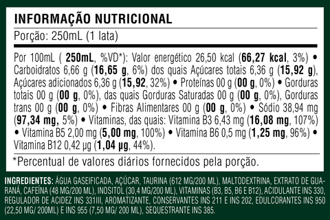 Baly® Celebrate Caipirinha Energy Drink Can