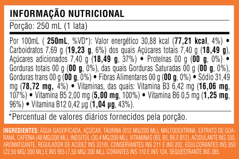 Baly® Celebrate Floripa Energy Drink Can