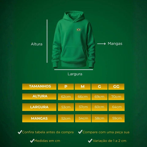 Kangaroo Brazil World Cup Unisex Flannel Hoodie