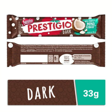 NESTLÉ® Prestigio Dark Chocolate Box 30x33g