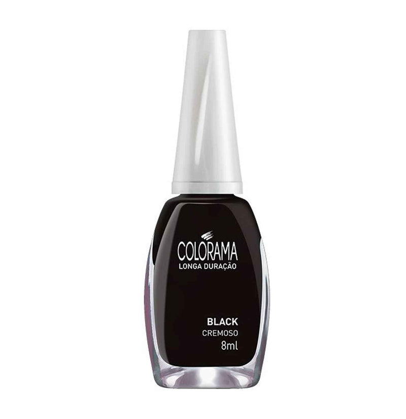 Esmalte Black Cremoso Colorama 8ml - MEUBRASILONLINE