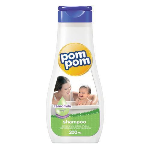 Shampoo de Camomila Bebe Pompom 200ml - MEUBRASILONLINE