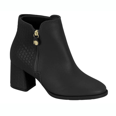 Modare 7078-101 Low Heel Ankle Boot in Black