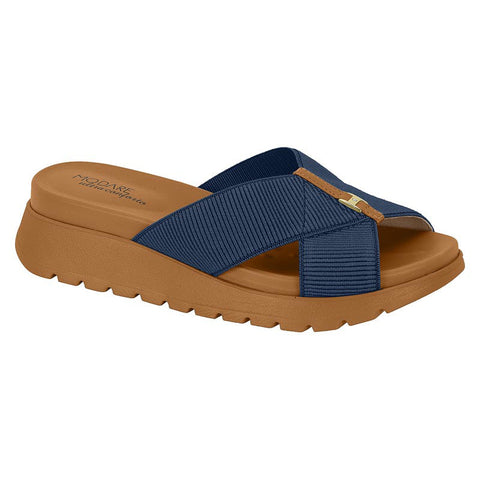 Modare 7198-100 Chunky Sole Slip-on Sandal in Navy