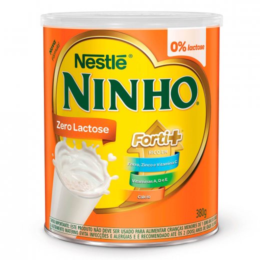 Leite Em Po Ninho Sem Lactose 380G