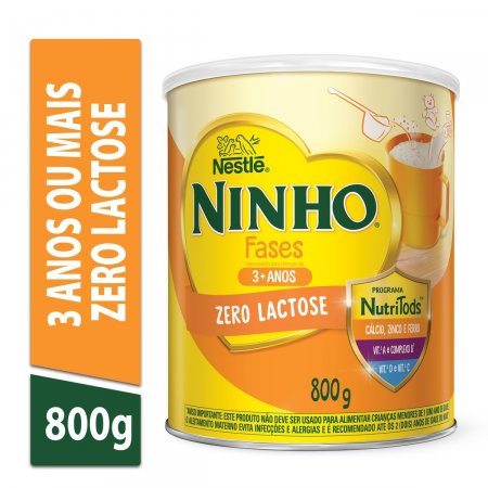 Ninho Fases Zero Lactose 700G