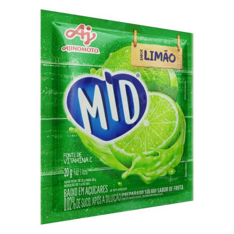 Midi Juice 15 Units Lemon Flavor 20G