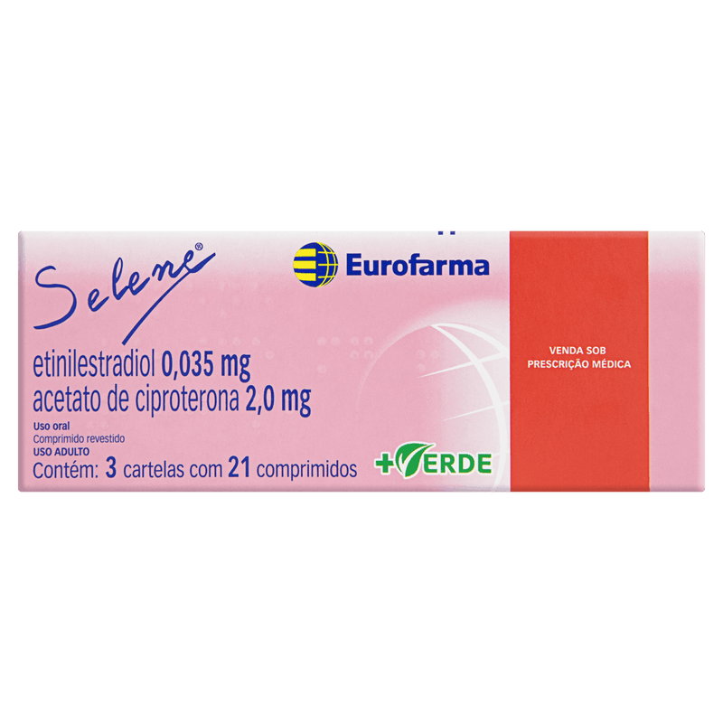 Selene Eurofarma 3 x 21 Comprimidos - MEUBRASILONLINE