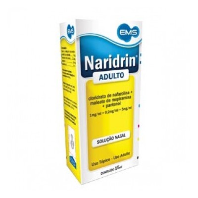 Solução Nasal Naridrin  Adulto 15ml