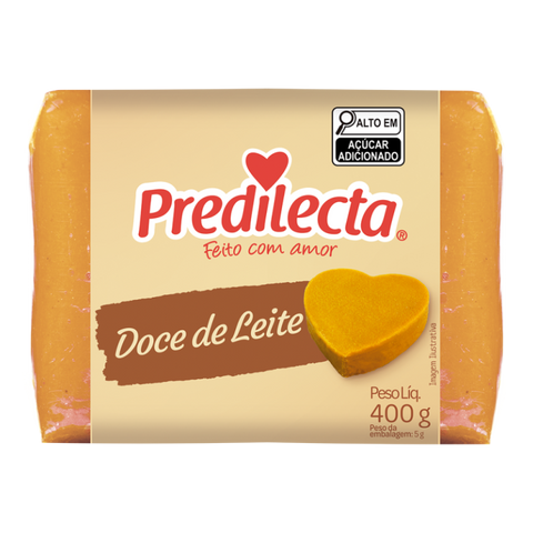Doce de leite em Tablete Predilecta 400g