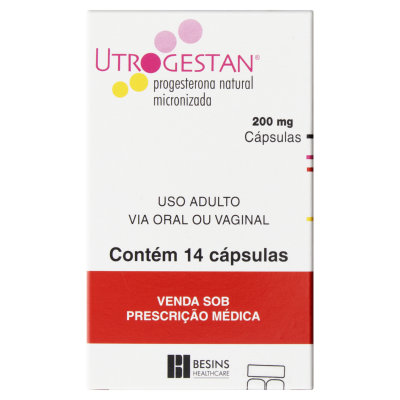Utrogestan 200mg 14 Cápsulas