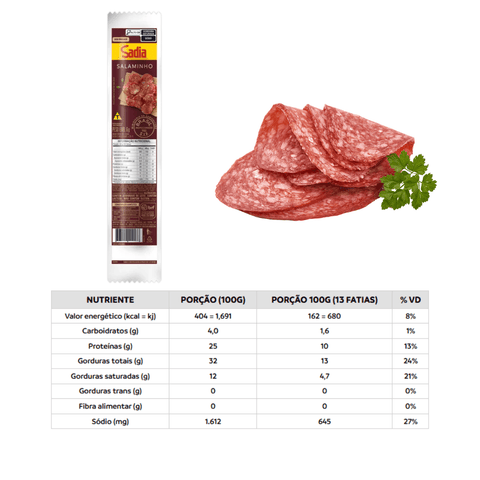 Sadia Salami 280g