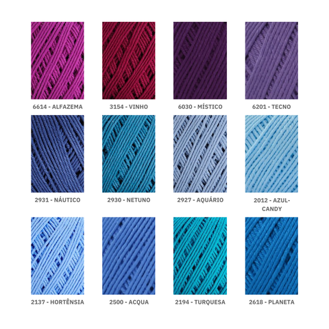 Amigurumi Circulo Yarns 254m - Unit - Colors