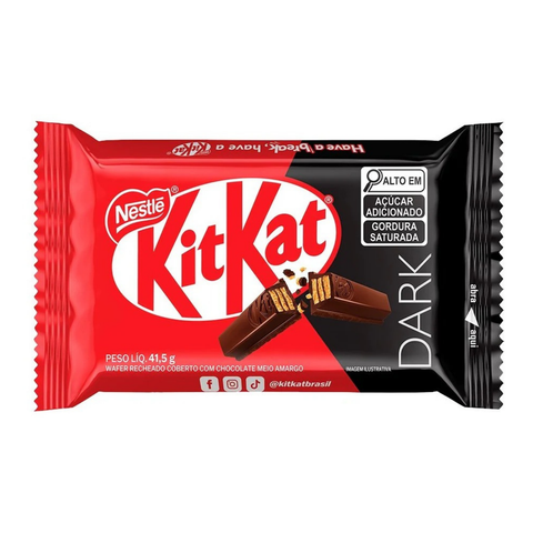 Nestle Kit Kat Dark Chocolate 41.5g - Pack of 24 Units