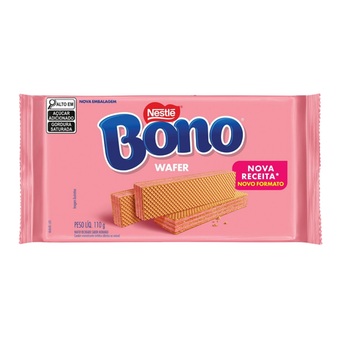 Bono Strawberry Wafer Biscuits 3x110g