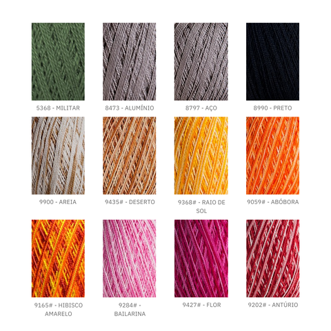 Anne Círculo Yarns 500m - Unit - Colors