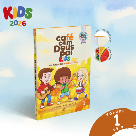 Coffee with God the Father Kids 2026 (Hardcover) | Volume 1