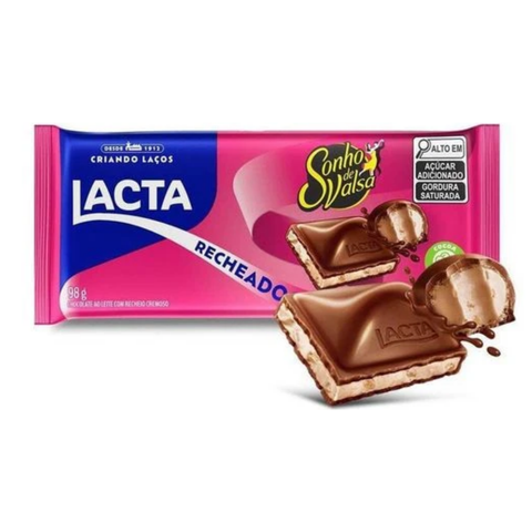 Lacta Sonho De Valsa Filled Chocolate 3x98g
