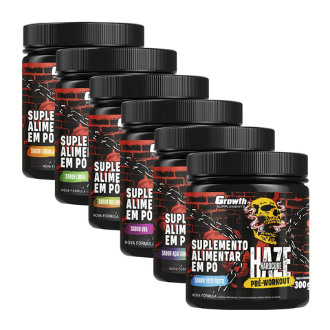 Growth Pre-Workout 300g Haze - Flavors