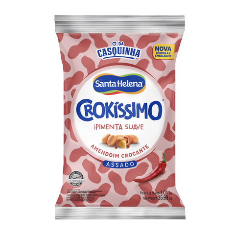 Amendoim Crokissimo - Pimenta Suave - Santa Helena