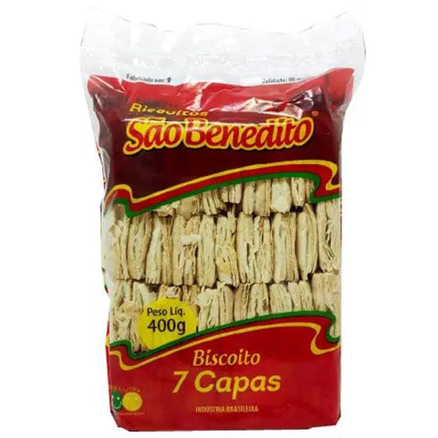 São Benedito 7-Layer Puff Pastry Cookies 300g