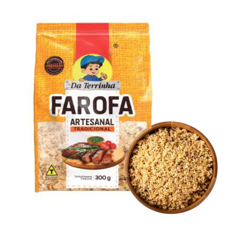 FAROFA ARTESANAL DA TERRINHA TRADICIONAL 300G