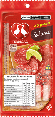 Salame Defumado Fatiado 100g - Perdigão