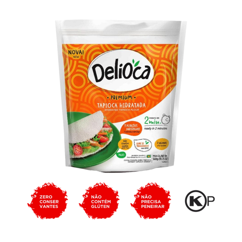 TAPIOCA DELIOCA PREMIUM 560G DATERRINHA