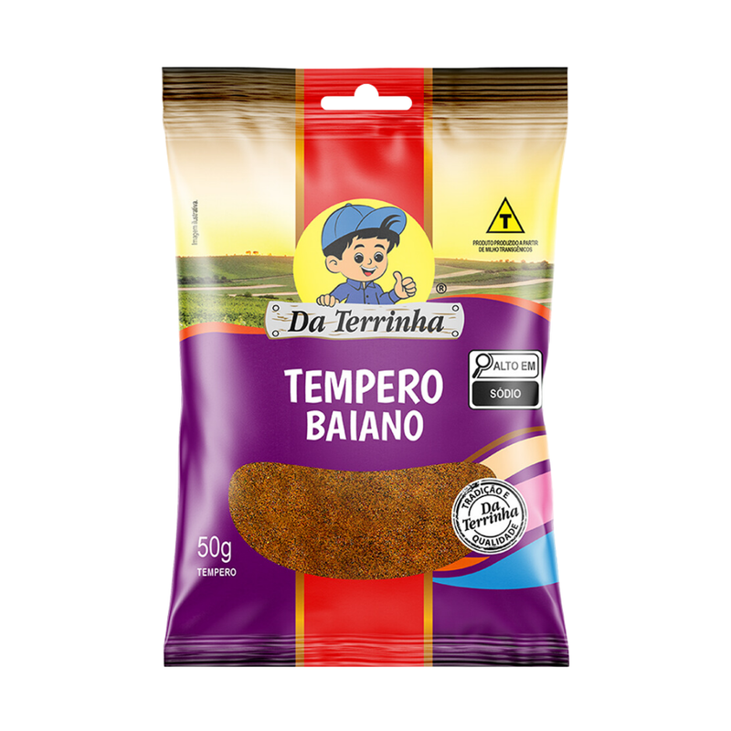 TEMPERO BAIANO PO DA TERRINHA 50G - SÓ SHOPIFY