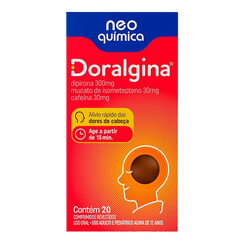 Doralgina 300mg + 30mg + 30mg - 20cp