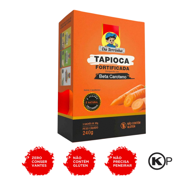 TAPIOCA FORT. DA TERRINHA BETA 240G