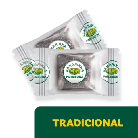 Pacote Bala de Banana Bananinha Paraibuna 200g