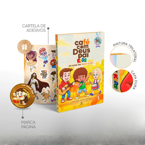 Coffee with God the Father Kids 2026 (Hardcover) | Volume 1