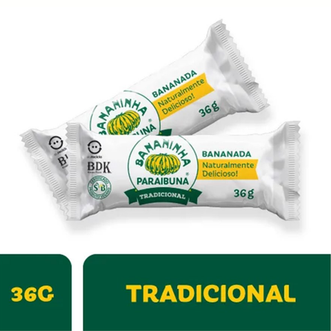 Pacote Bananinha Paraibuna Com Açúcar Tradicional 200g