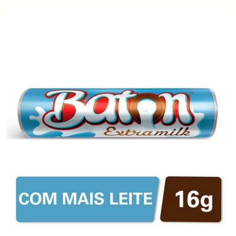 Garoto Baton Extra Milk Chocolate Box 30x16g 480G