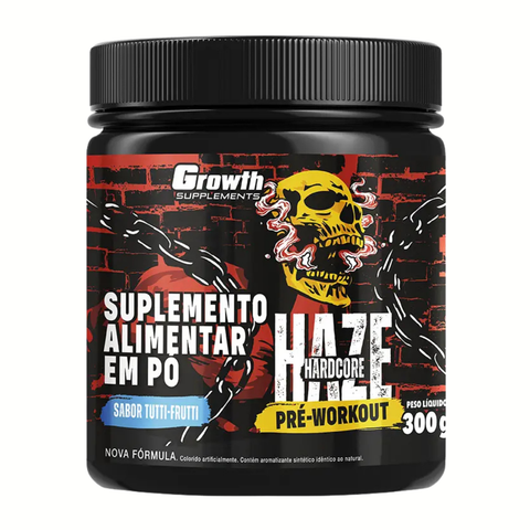 Growth Pre-Workout 300g Haze - Flavors