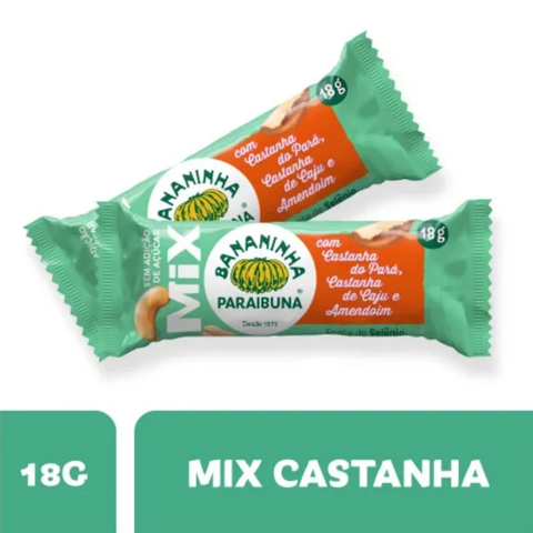 Paraibuna Banana Mix of Nuts and Peanuts 360g
