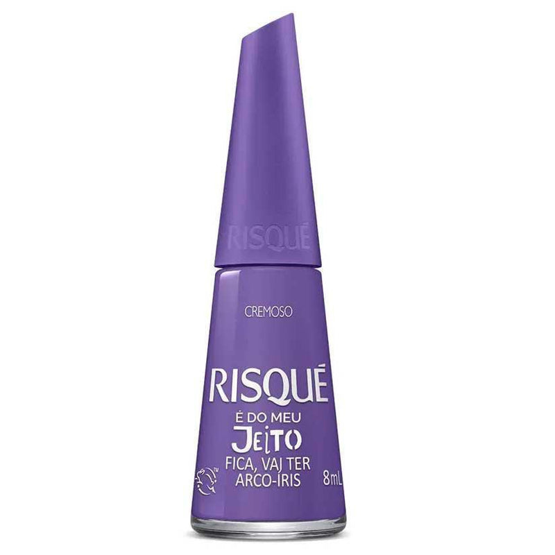 Esmalte e do Meu Jeito Fica Vai ter Arco iris Risque 8ml - MEUBRASILONLINE