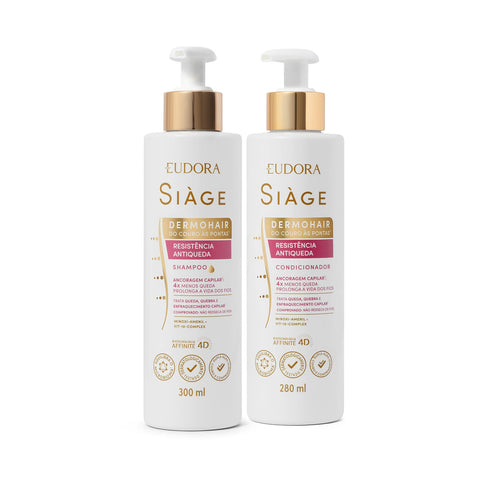 Siàge Dermohair Anti-Hair Loss Combo - Shampoo 300ml + Conditioner 280ml 