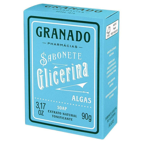 Sabonete Glicerina Algas Granado 90g - MEUBRASILONLINE